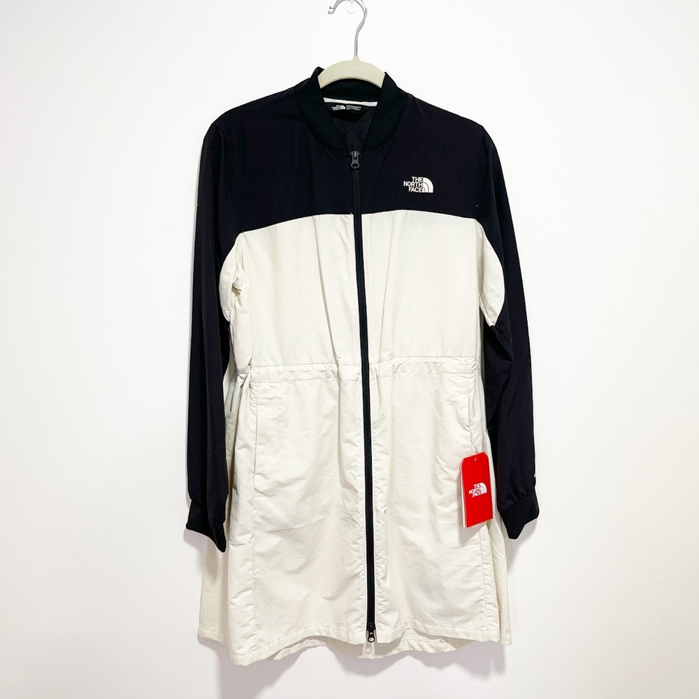 The North Face Wind wall wind breaker long jacket NWT